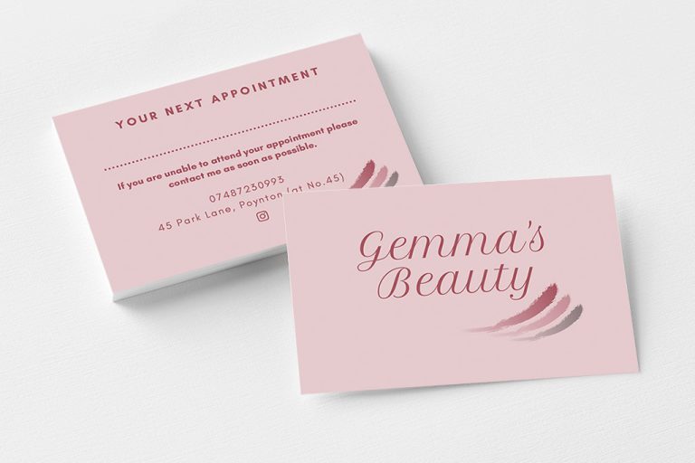Photo of business cards stack. Template for branding identity. Isolated with clipping path.