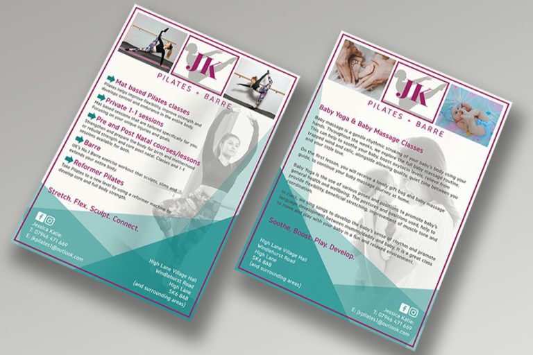 A5 template blank paper mockup.